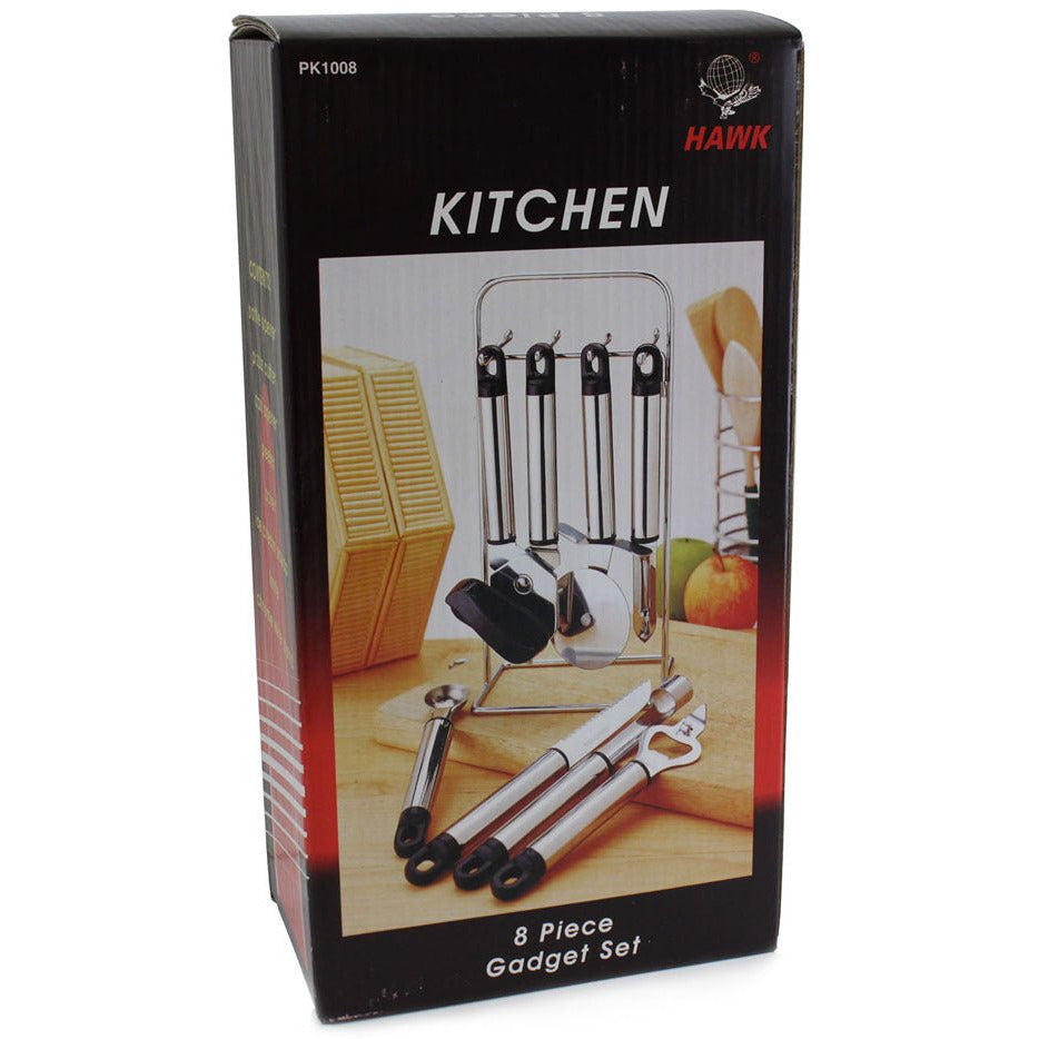 8 Piece Stainless Steel Kitchen Utensils Set - U-71008 - ToolUSA