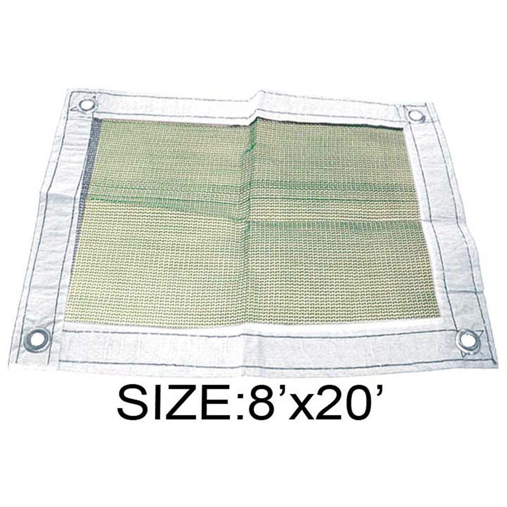 8x20 Foot White Sunshade Net - TSW-40820 - ToolUSA