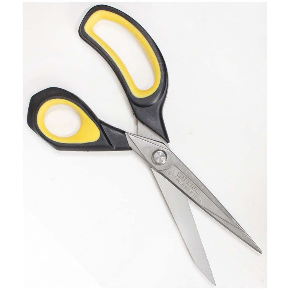 9-1/2 Inch Professional Tailor Scissors, Titanium Blades - SC-73950 - ToolUSA