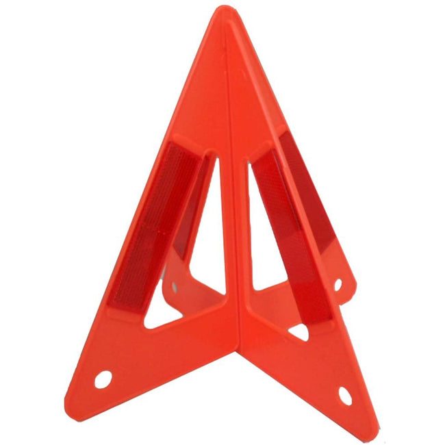 9", 3D Plastic Safety Triangle For Side Of The Road Safety - SF-90088 - ToolUSA