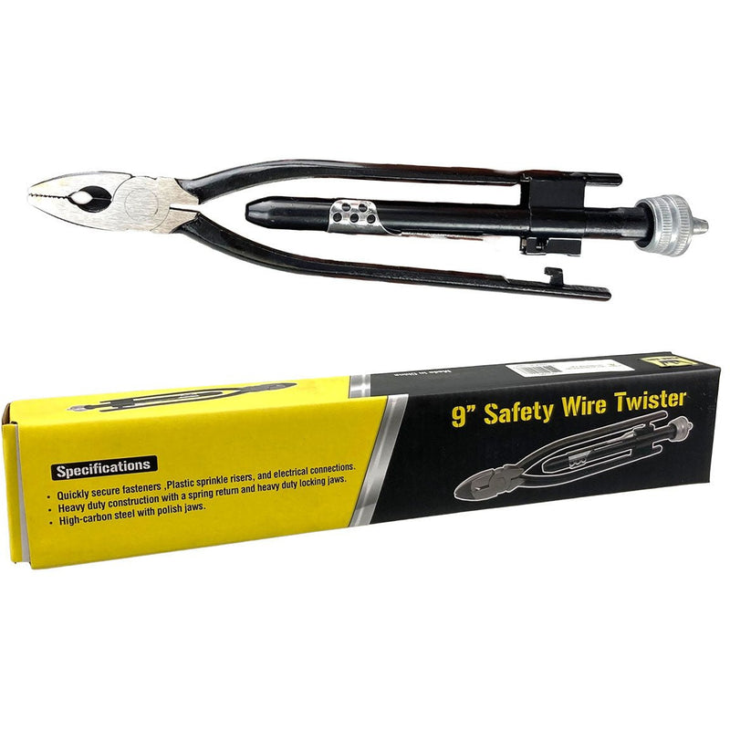 9 Inch Wire Twisting Pliers (Pack of: 1) - TP1090 - ToolUSA