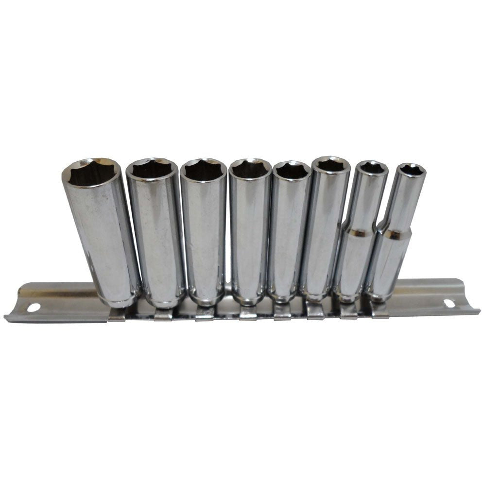 9 Piece 1/4" Deep Socket Set - TP-18116 - ToolUSA