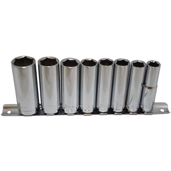 9 Piece 3/8" Deep Socket Set - TP-18117 - ToolUSA