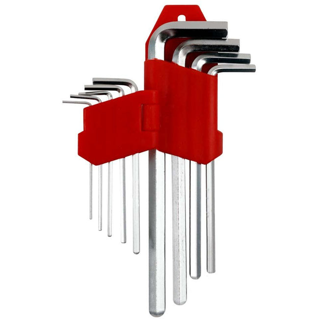 9 Piece Long Hex Key Set - TP-76109 - ToolUSA
