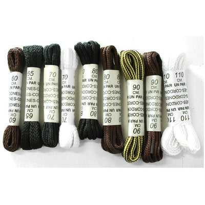 9 Sets of Shoelaces in Assorted Colors - D-08345 - ToolUSA