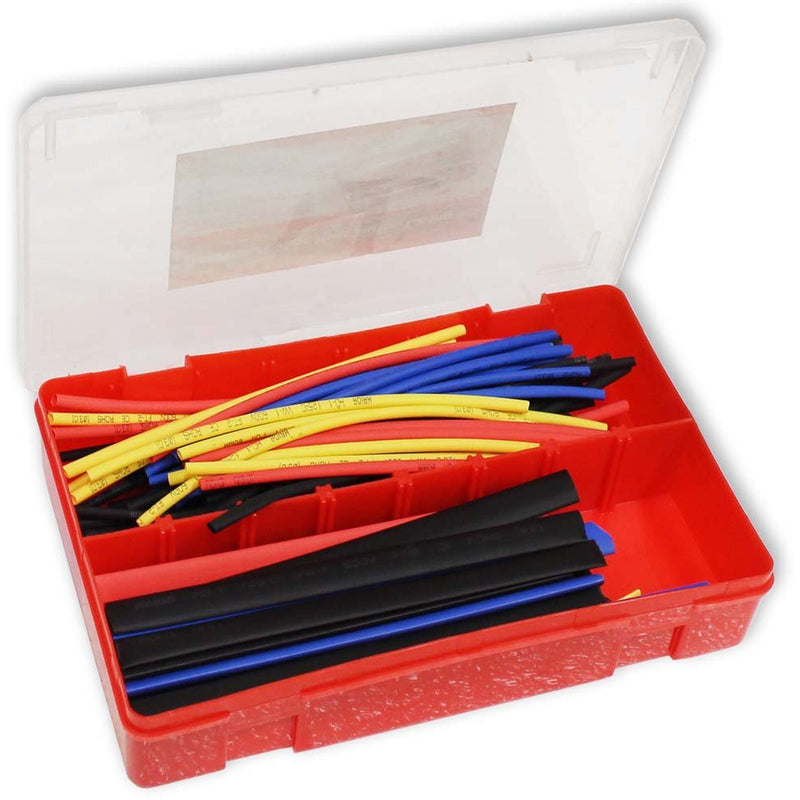95 Piece Heat Shrink Tubing For Electrical Connections - TX7395 - ToolUSA