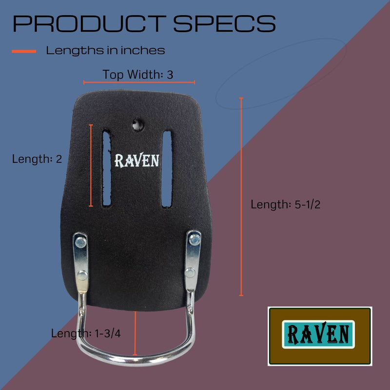 Oil Tanned Leather Holder - Fixed - AT001Q - ToolUSA