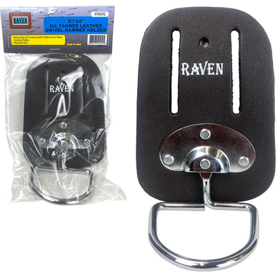 Oil Tanned Leather Swivel Hammer Holder - AT002Q - ToolUSA