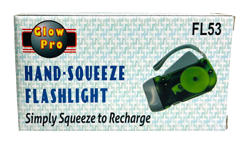 4 Inch 2 LED Crank Flashlight (Pack of: 2) - FL-12354-Z02 - ToolUSA