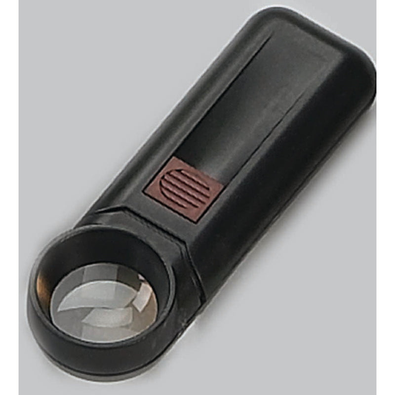6x Illuminated Handheld Magnifier - 1-1/4 Inch Diameter Lens - MG-17557 - ToolUSA
