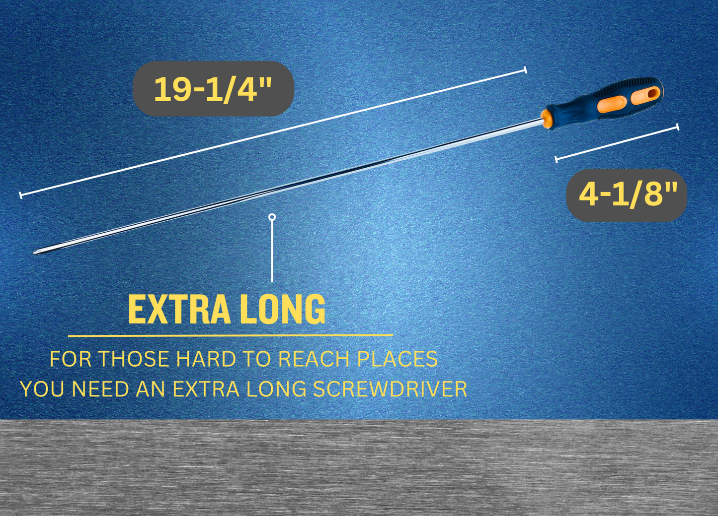 20" Extra Long Screwdriver - PS-00020
