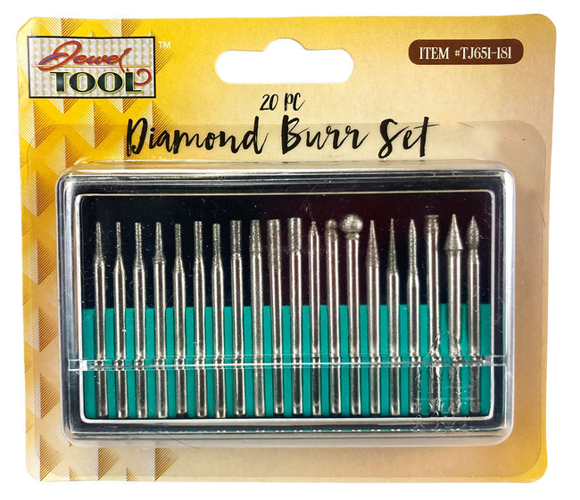 Diamond Burrs Set - TJ03-65118 - ToolUSA