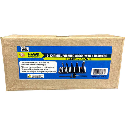 Channel Forming Block, for Sheet Metal - TJ-29343 - ToolUSA