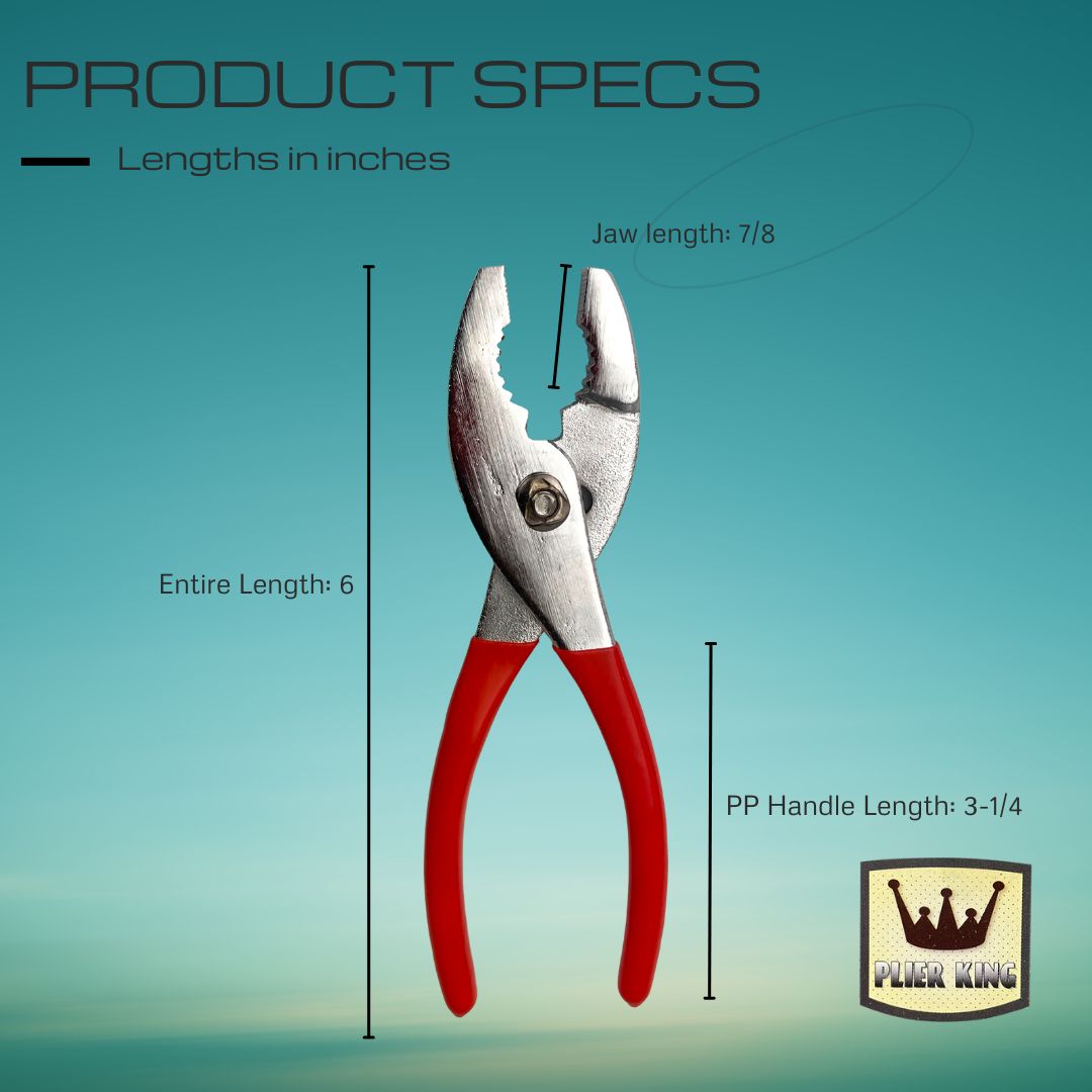 6 Inch Slip Joint Pliers - TP-05106 - ToolUSA