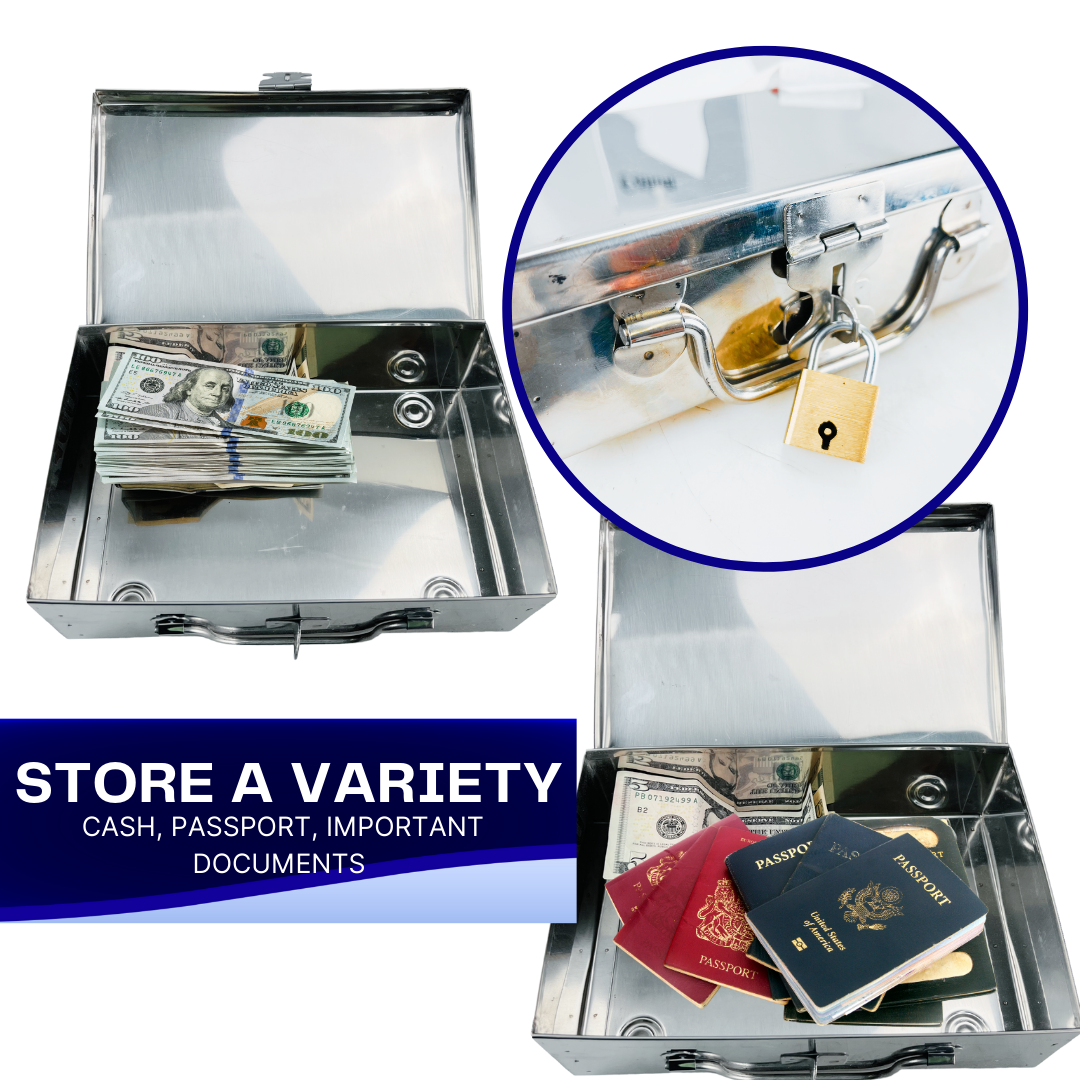 Stainless Steel Security Box (Pack of: 1) - U-44300