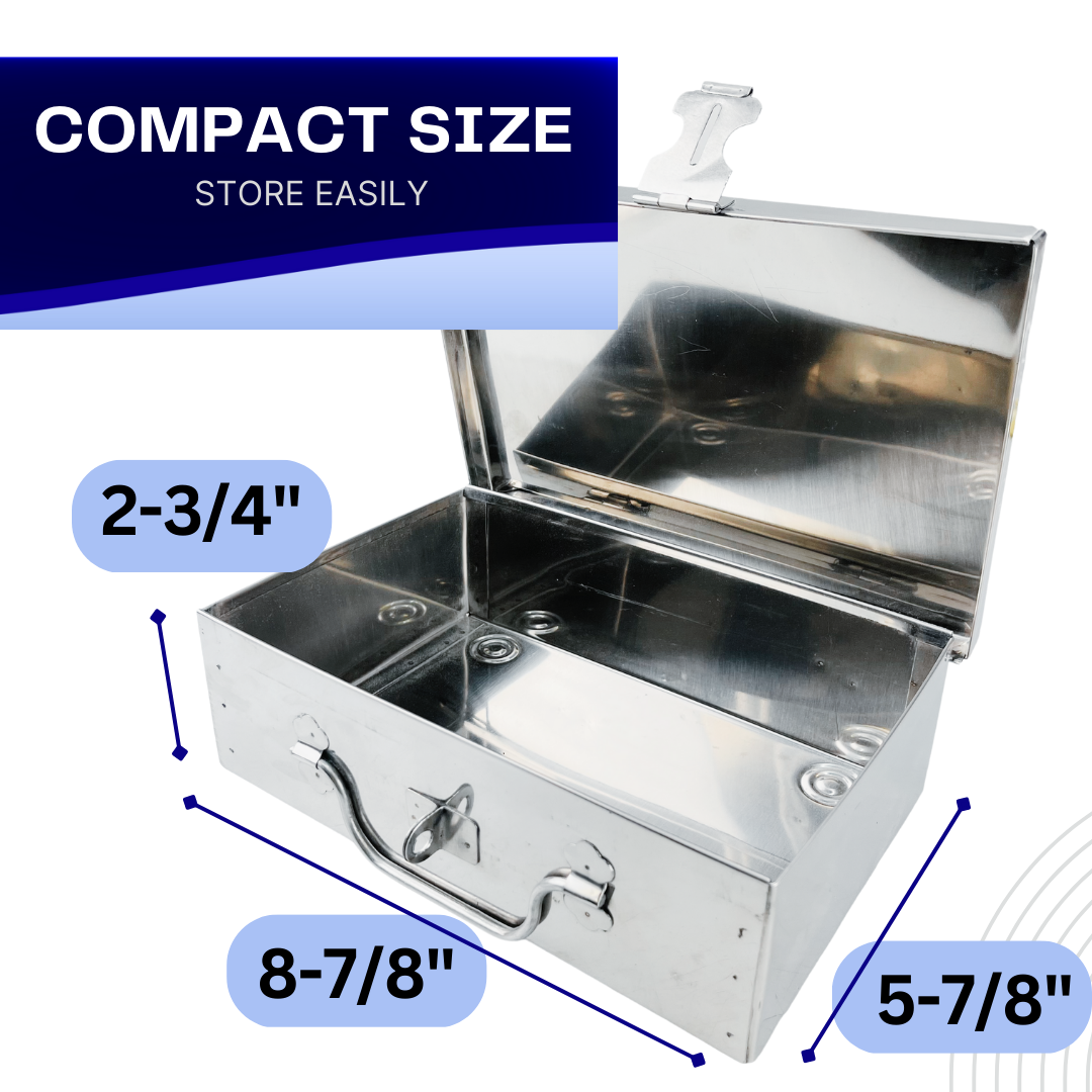Stainless Steel Security Box (Pack of: 1) - U-44300