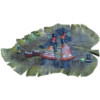 African Folk Art - Native Women Dancing - 208-1458-YX - ToolUSA