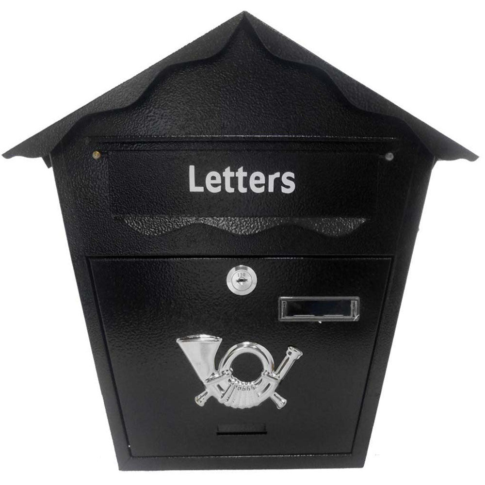 All Metal Locking Mail Box - Mounts To The Wall (Pack of: 1) - D--18240 - ToolUSA