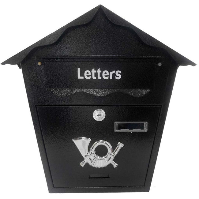 All Metal Locking Mail Box - Mounts To The Wall (Pack of: 1) - D--18240 - ToolUSA