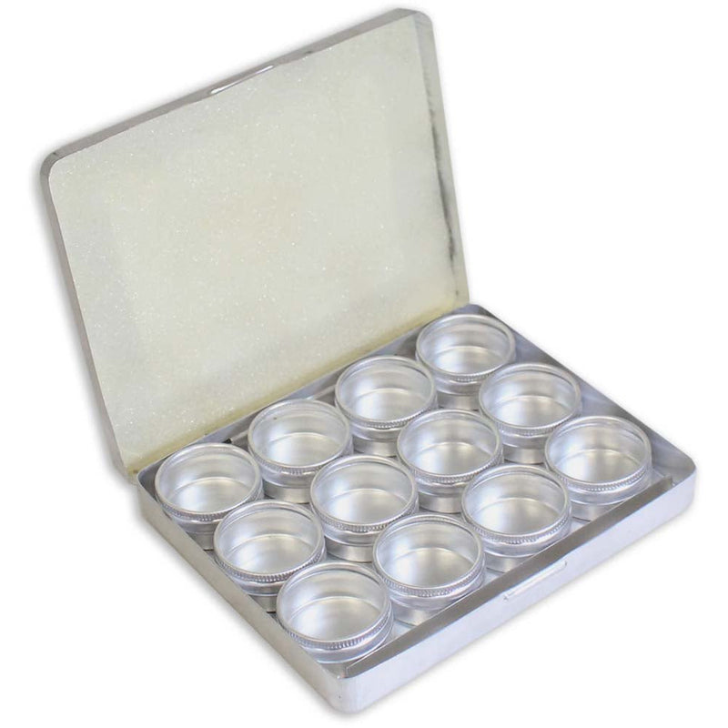 Aluminum Gem Jar Container Set - ToolUSA