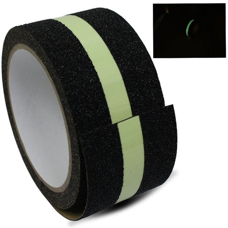 Anti-Slip Glowing Strip Safety Tape - 9 Foot x 2 Inches - TAP-NSGL-010 - ToolUSA