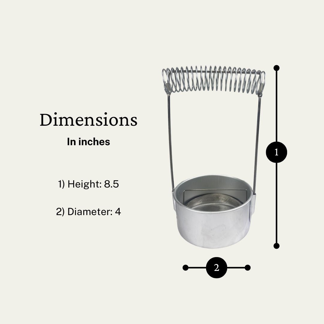 Artist's Aluminum Brush Holder and Washing Stand - CR-05095 - ToolUSA