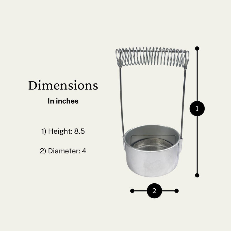 Artist's Aluminum Brush Holder and Washing Stand - CR-05095 - ToolUSA