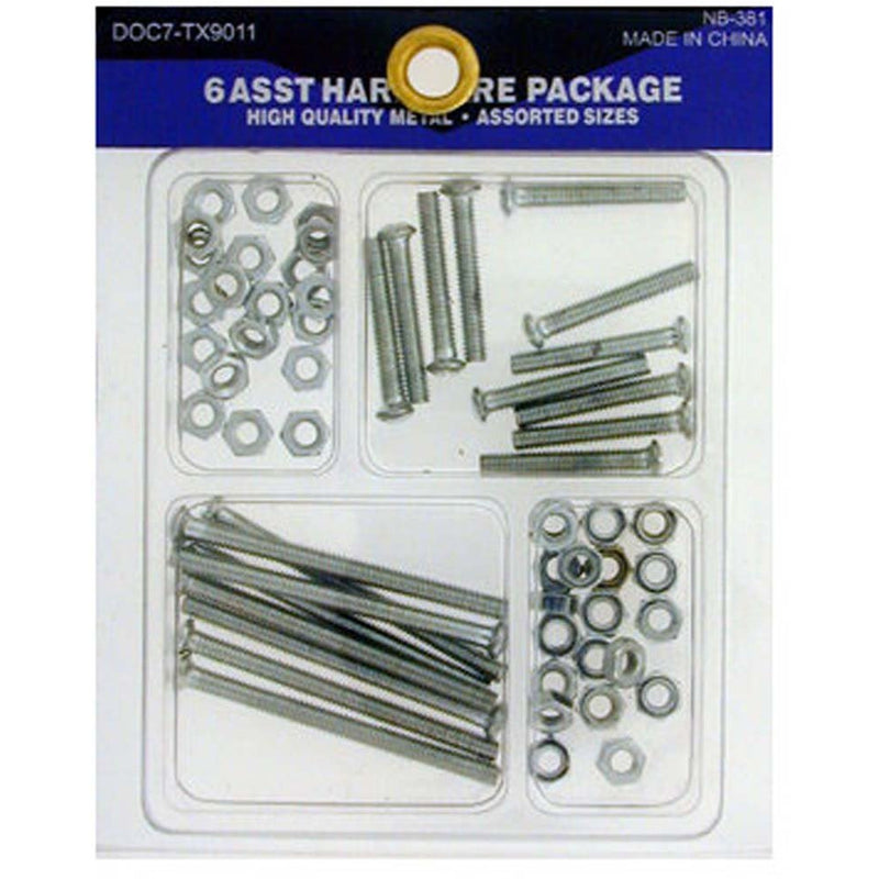 Assorted Nuts & Bolts - HW-69011 - ToolUSA