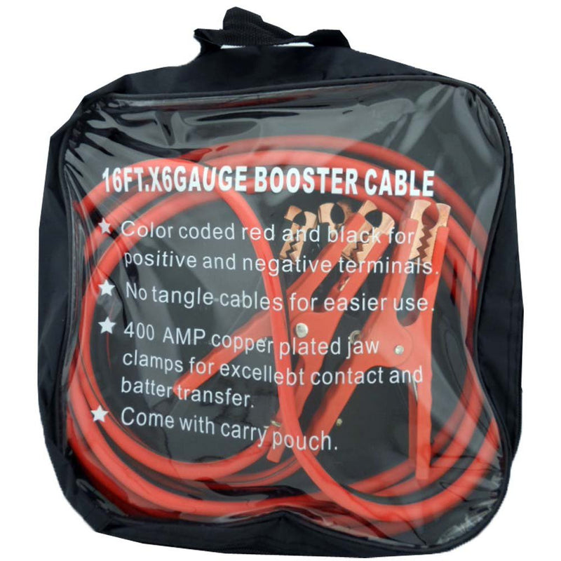 Auto Battery Jumper Cables - ToolUSA