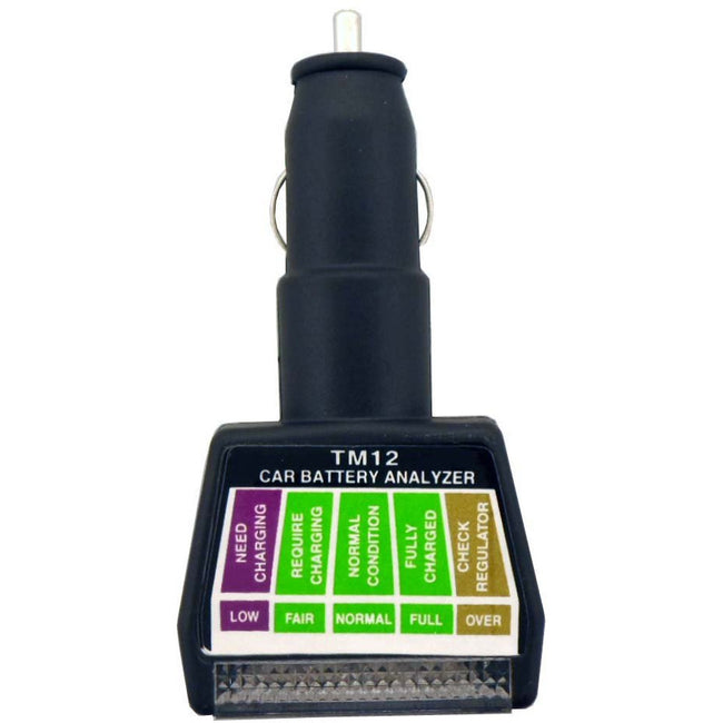 AUTOMOTIVE 12V BATTERY TESTER - TM-87012 - ToolUSA