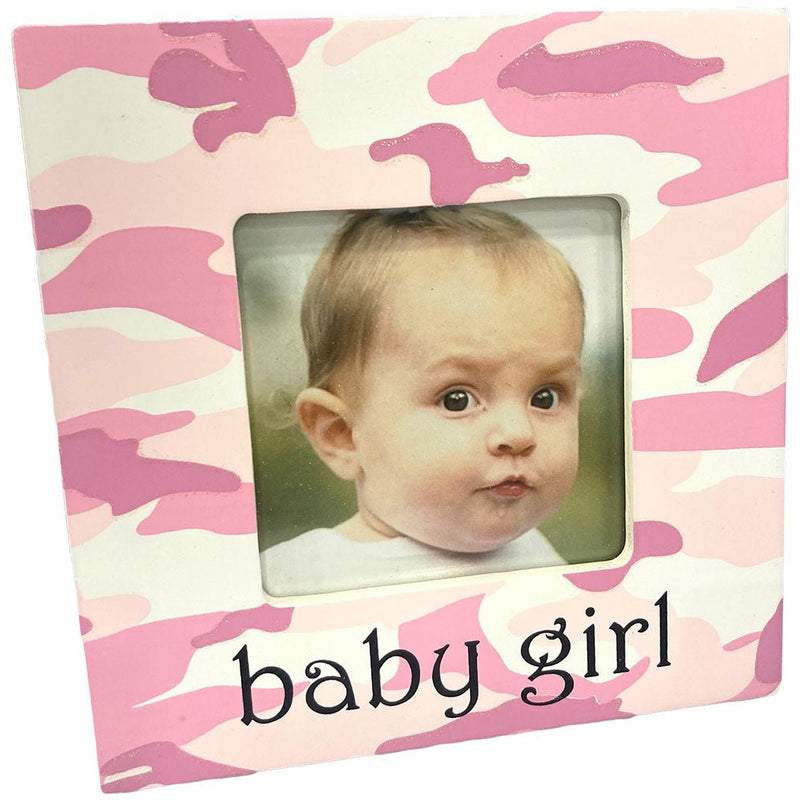 Baby Girl Decorative Picture Frame, 6 x 6 Inches - HH-WF-10604 - ToolUSA