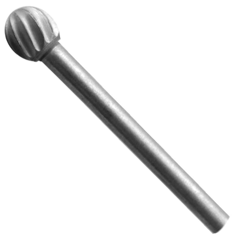 Ball Shaped Rotary File - 1/8" Shank (Pack of: 2) - TJ04-04611-Z02 - ToolUSA