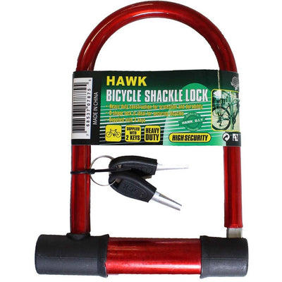 Bicycle Shackle Lock with 2 Keys - TZ-07875 - ToolUSA