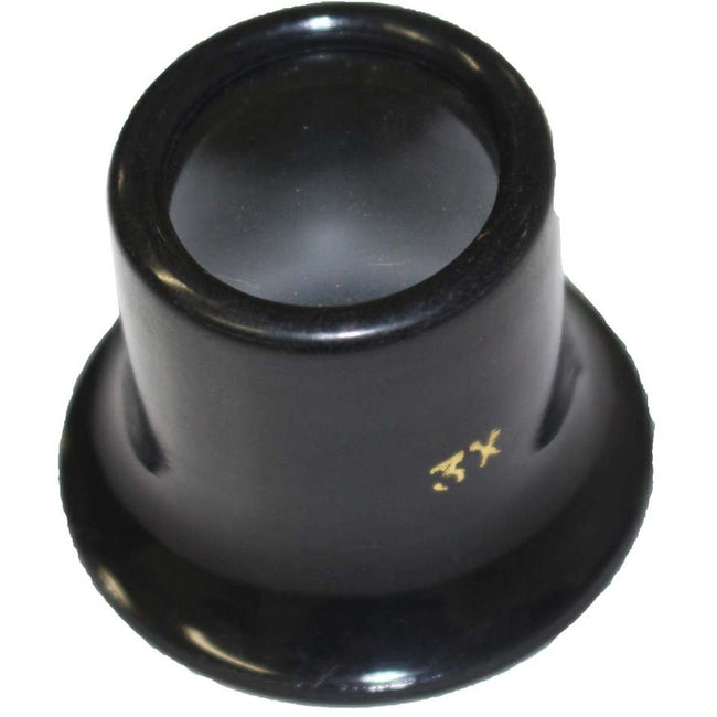 Black Jeweler's Loupe - 3X Power - MG-00923 - ToolUSA