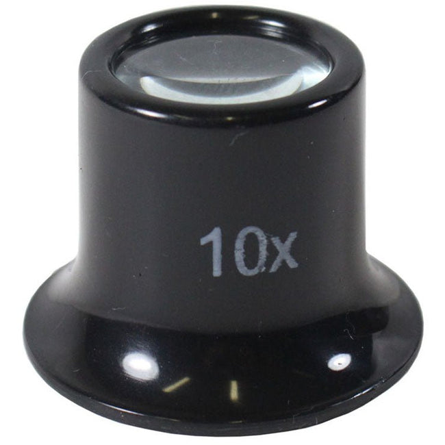 Black Mini Loupe - 10X Power (Pack of: 2) - MG-00920-Z02 - ToolUSA