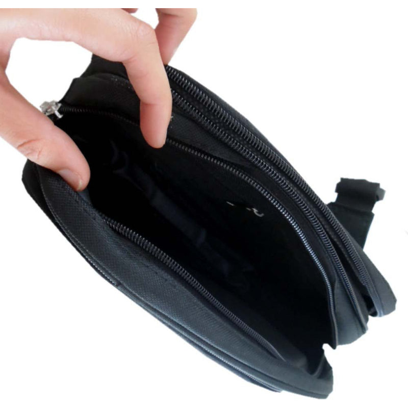 Black Money Pouch with Belt - CAMP-27497 - ToolUSA