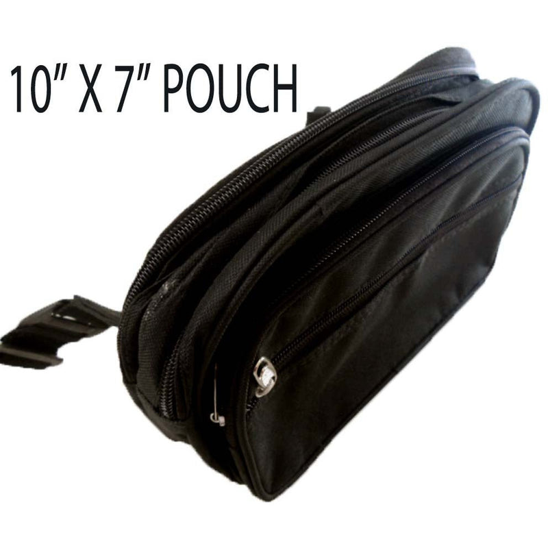 Black Money Pouch with Belt - CAMP-27497 - ToolUSA