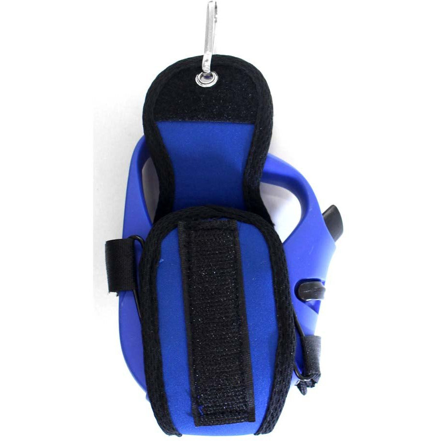 Blue Neoprene Belt-Worn Holder for Retractable Leash - B-2300BLUE - ToolUSA