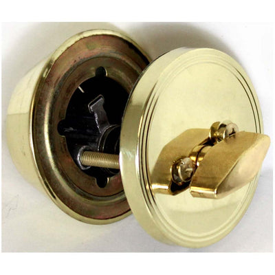 Brass Entry Lock & Deadbolt Combo - LOCK-07354 - ToolUSA