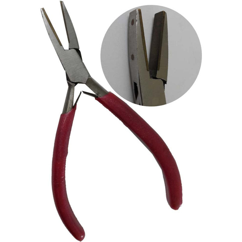 Brass Lined Flat Nose Pliers - S89-38923 - ToolUSA
