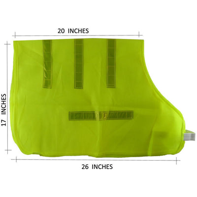 Buddy Neon Yellow Pet Vest with Reflective Strips - ToolUSA
