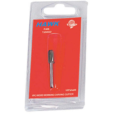 Bullet Shaped Router Burr, 1/8" Shank (Pack of: 2) - TJ04-04622-Z02 - ToolUSA