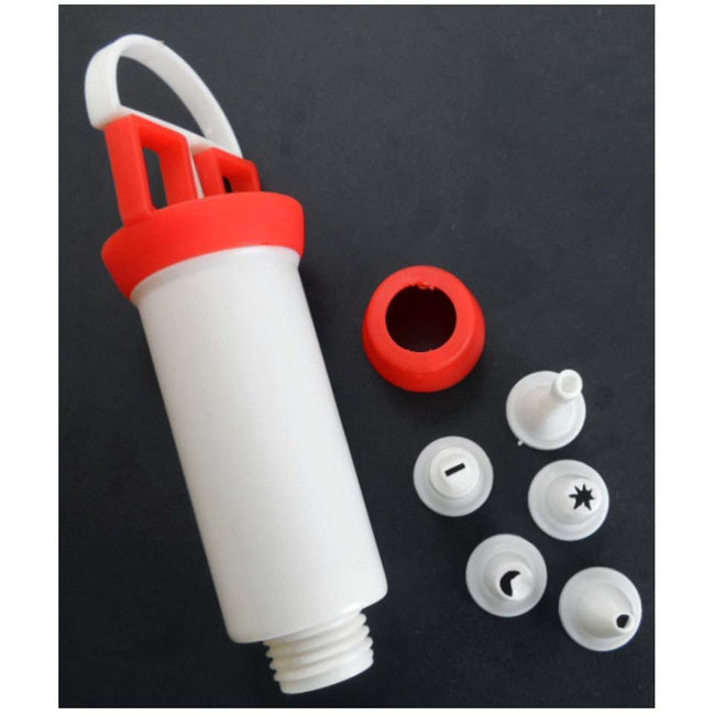 CAKE DECORATING SYRINGE TOOL 5-PIECE SET - U-81020 - ToolUSA