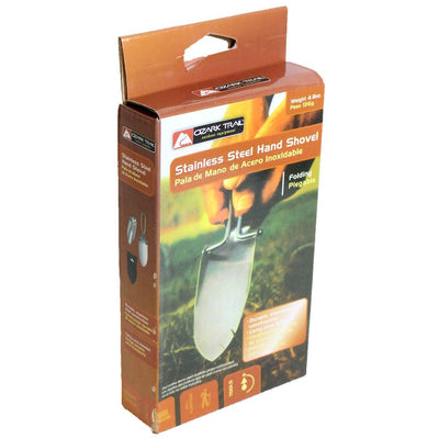 Camping Stainless Steel Folding Shovel - TC750-PKT-YX - ToolUSA