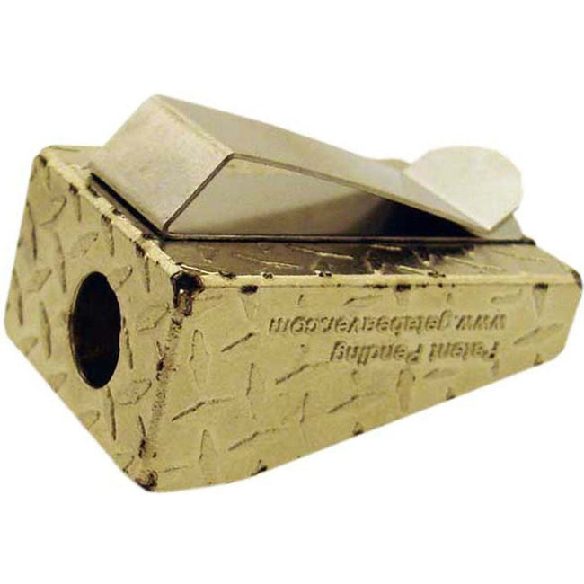 Carpenter's Solid Metal Pencil Sharpener, Clip - SHARP-YZ - ToolUSA