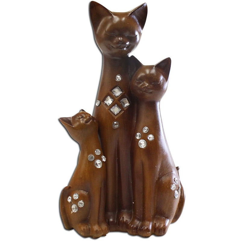 Cats Statuette - Family Depiction - 207-1437-YX - ToolUSA
