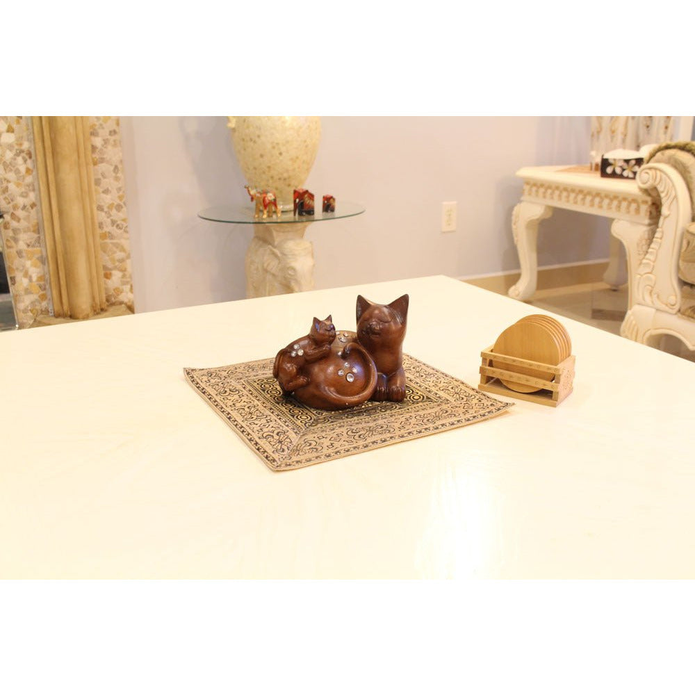 Cats Statuette - Mother and Kitten - 207-1443-YX - ToolUSA