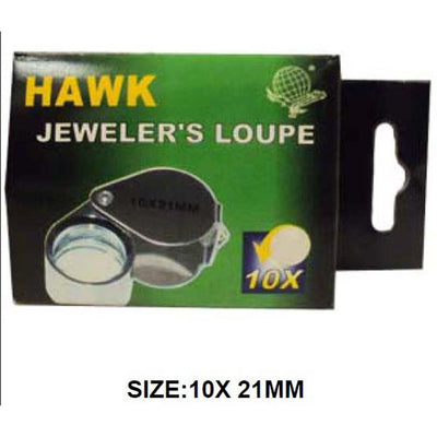 Chrome Jeweler's Loupe - 10X Power - MG-02113 - ToolUSA