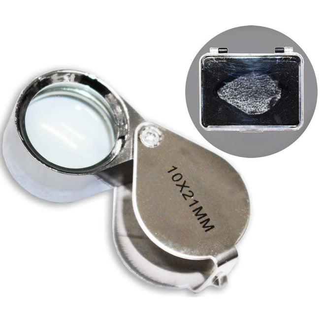 Chrome Jeweler's Loupe - 10X Power - MG-02113 - ToolUSA