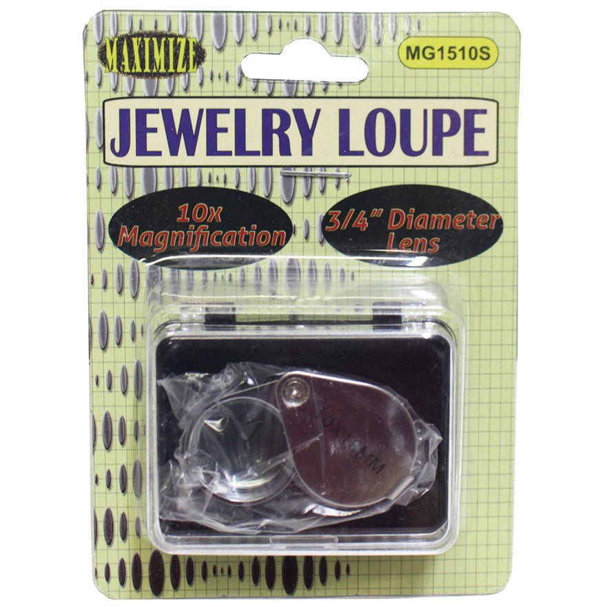 Chrome Jeweler's Loupe - 10X Power - MG-81510 - ToolUSA